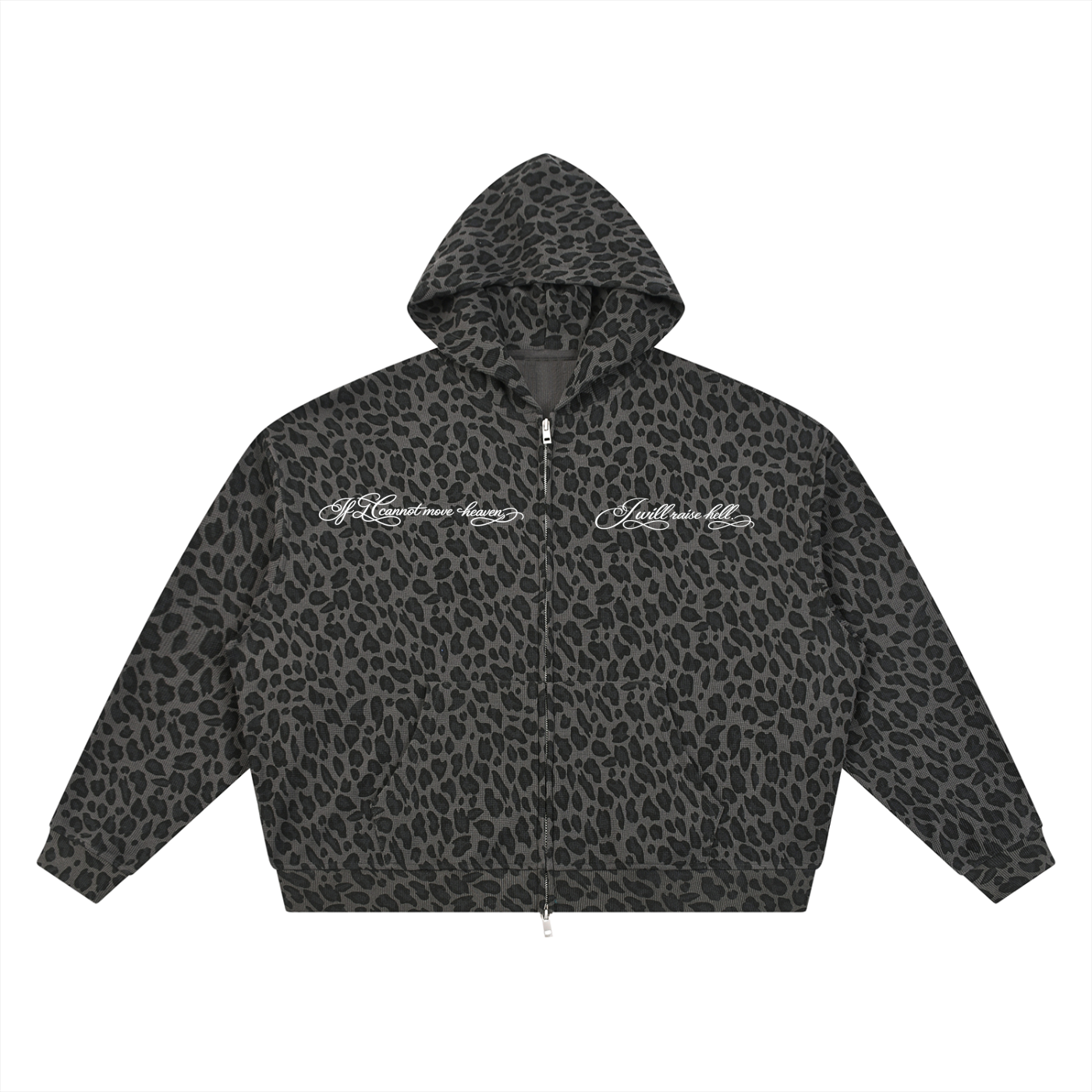 ACHERON WAFFLE ZIP HOODIE