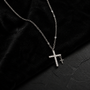 Castor & Pollux Necklace premium editorial mockup