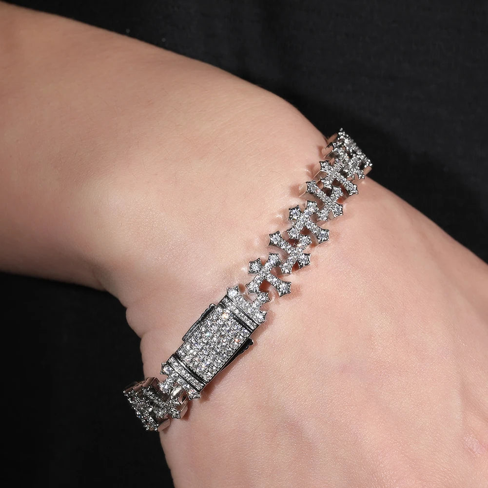 Gatekeeper Cross Chain worn on wrist