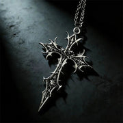 Mars Ultor Cross Necklace premium editorial mockup