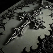 Mars Ultor Cross Necklace premium editorial mockup